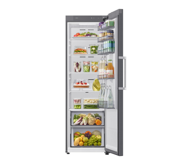 Lodówka Samsung RR40H39GETEO Twin No Frost 185,8cm Srebrna AI 387L - 1529119 - zdjęcie 3